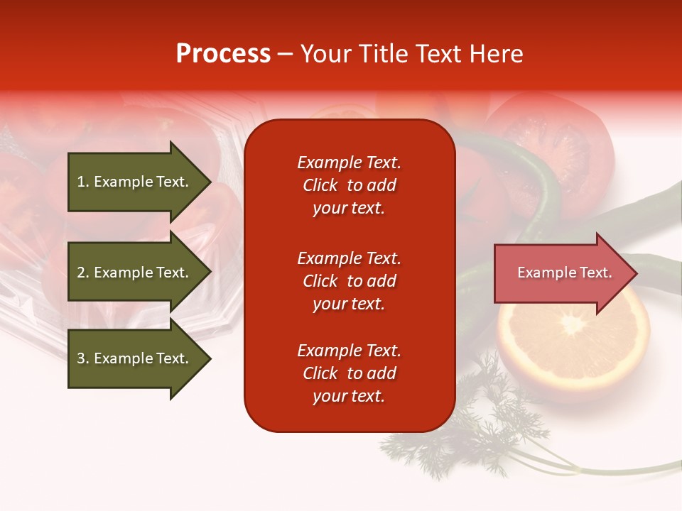 Stretch Film Food PowerPoint Template