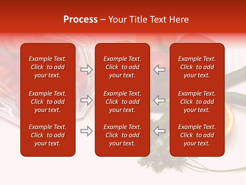 Stretch Film Food PowerPoint Template