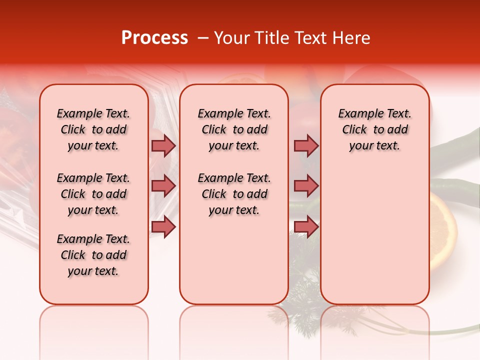 Stretch Film Food PowerPoint Template