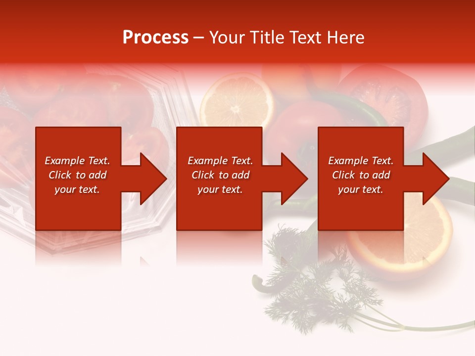 Stretch Film Food PowerPoint Template