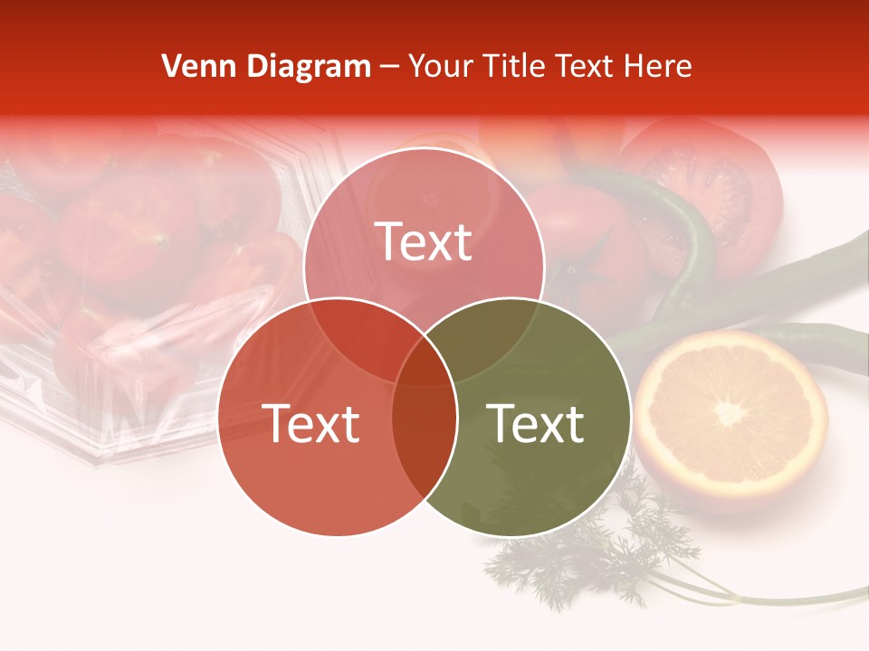 Stretch Film Food PowerPoint Template