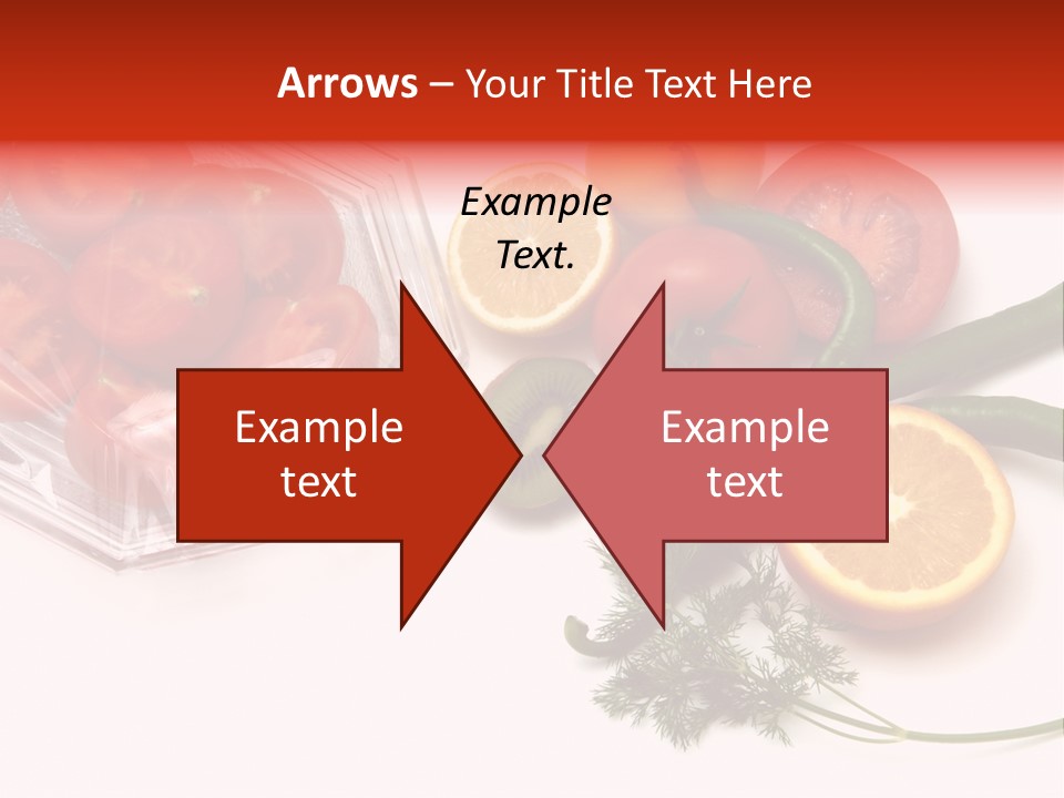 Stretch Film Food PowerPoint Template