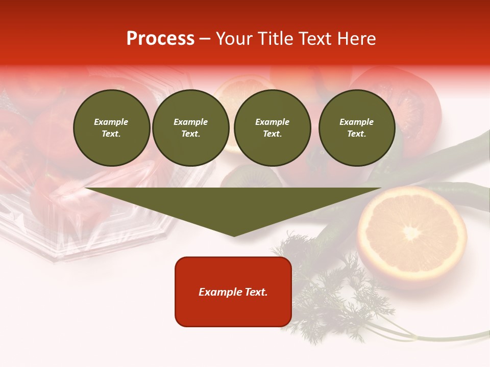 Stretch Film Food PowerPoint Template