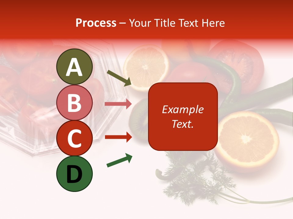 Stretch Film Food PowerPoint Template