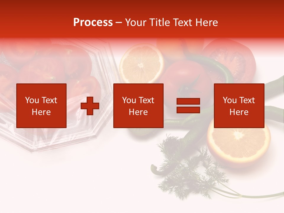 Stretch Film Food PowerPoint Template