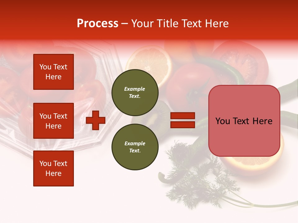 Stretch Film Food PowerPoint Template