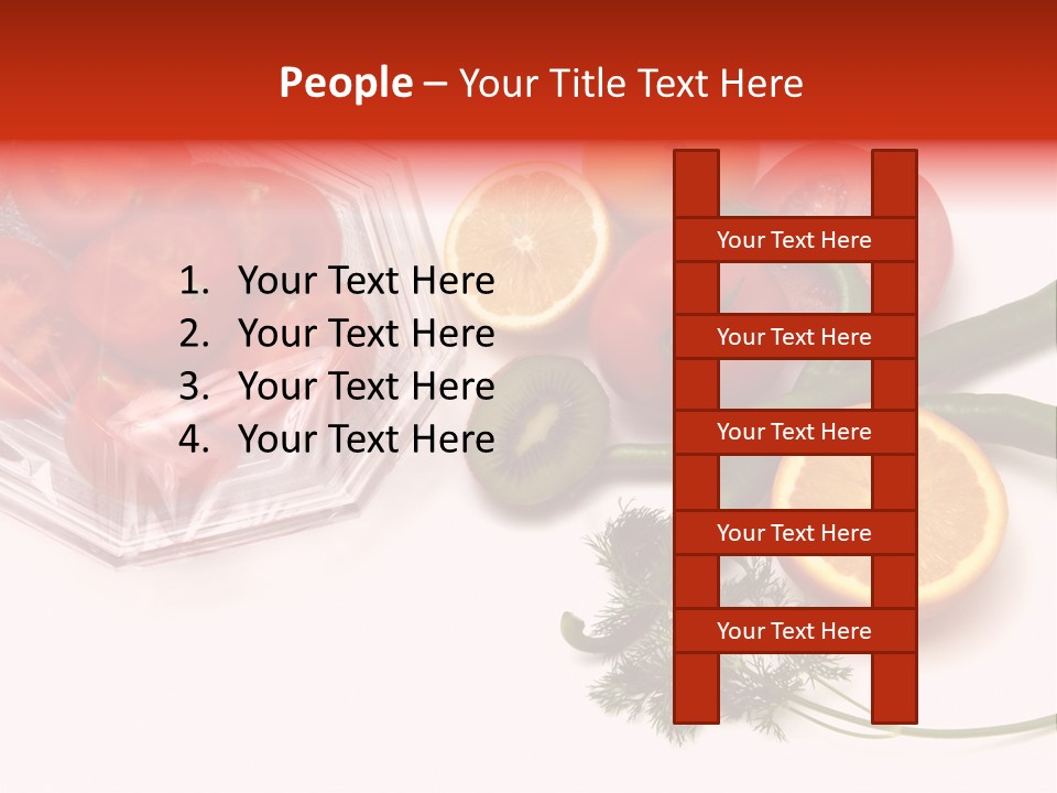 Stretch Film Food PowerPoint Template