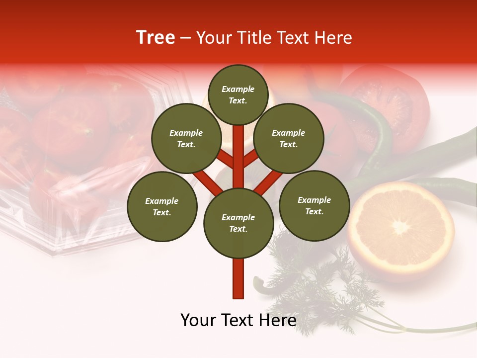 Stretch Film Food PowerPoint Template