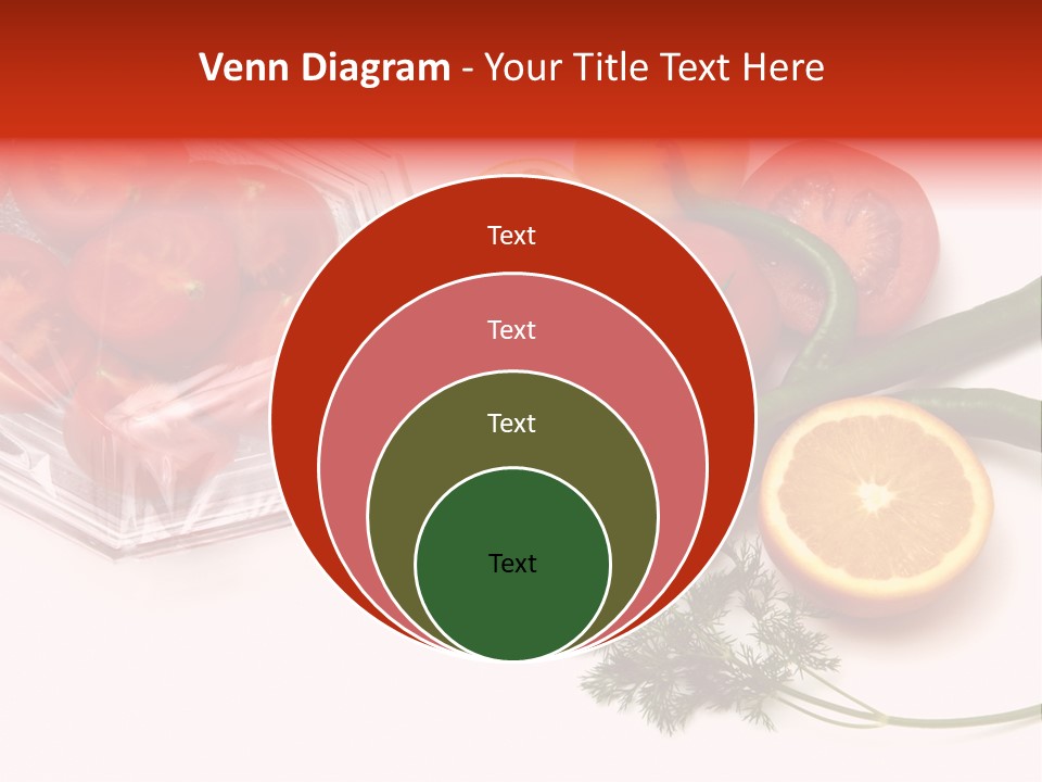 Stretch Film Food PowerPoint Template