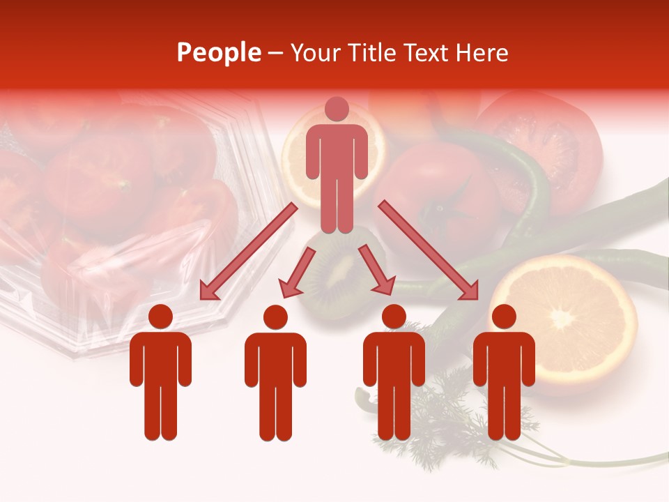 Stretch Film Food PowerPoint Template