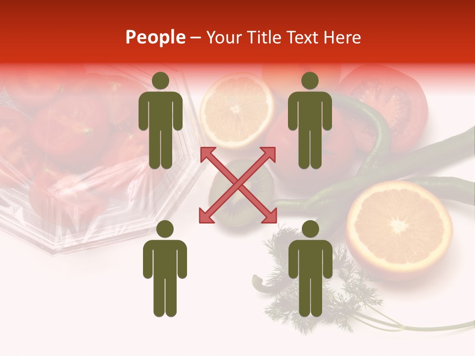 Stretch Film Food PowerPoint Template