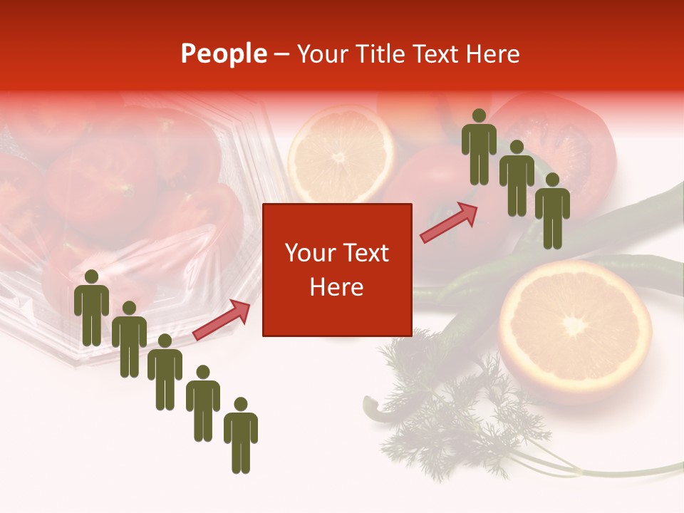 Stretch Film Food PowerPoint Template