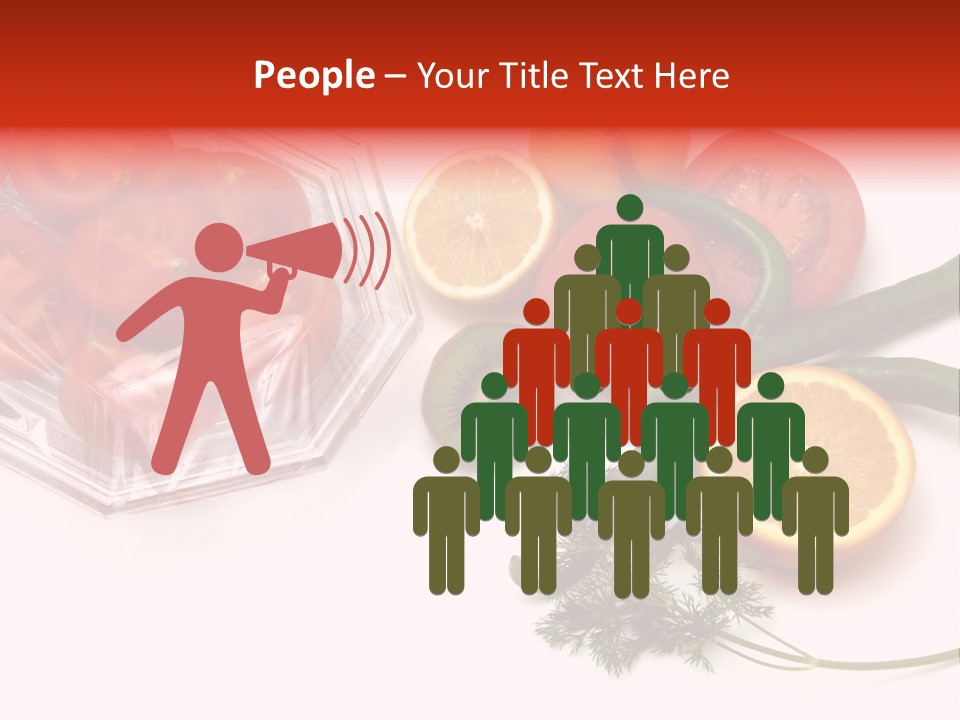 Stretch Film Food PowerPoint Template