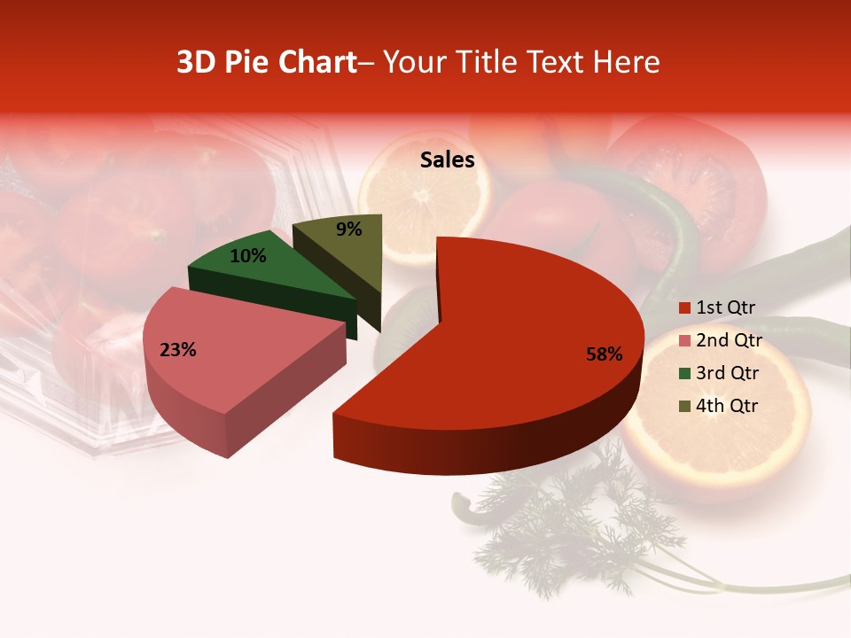 Stretch Film Food PowerPoint Template