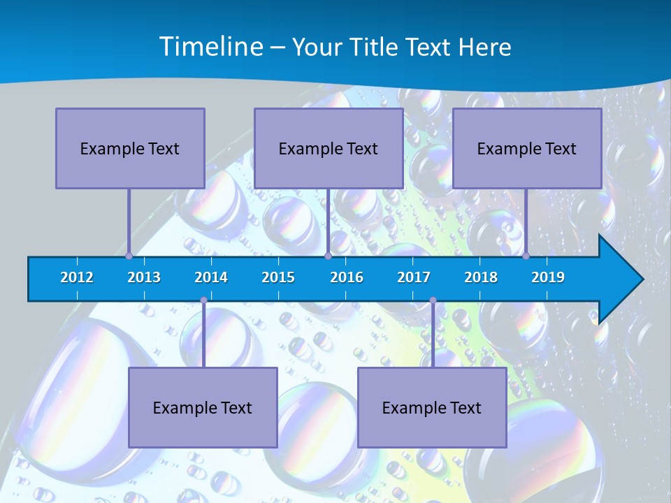 Cd Rom Dvd Drop PowerPoint Template
