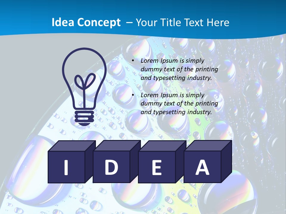 Cd Rom Dvd Drop PowerPoint Template