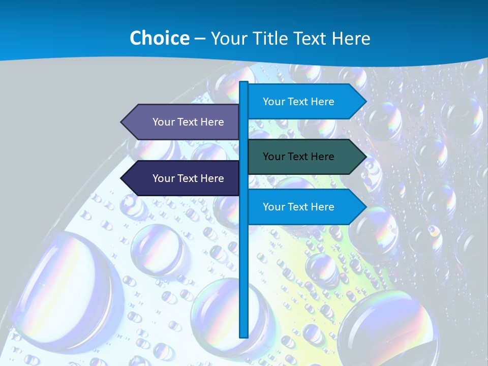 Cd Rom Dvd Drop PowerPoint Template