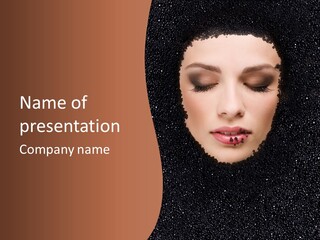 Caviar Treatment PowerPoint Template