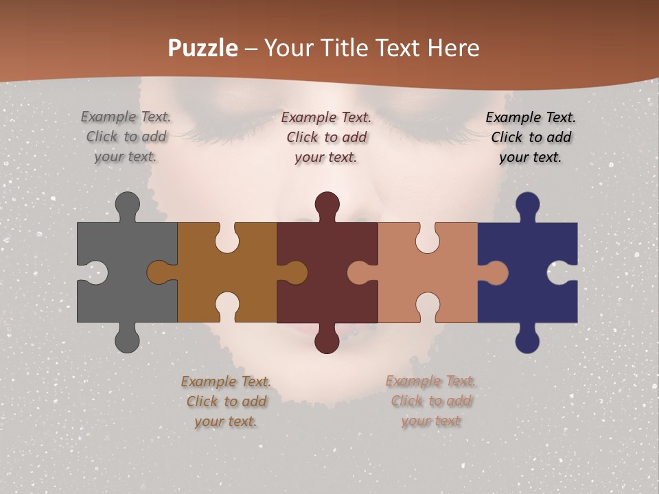 Caviar Treatment PowerPoint Template