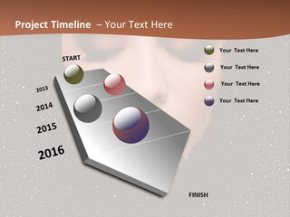 Caviar Treatment PowerPoint Template