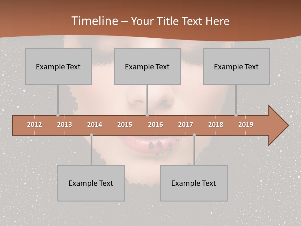 Caviar Treatment PowerPoint Template