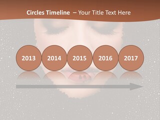 Caviar Treatment PowerPoint Template