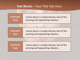 Caviar Treatment PowerPoint Template