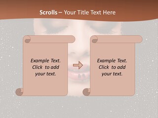 Caviar Treatment PowerPoint Template