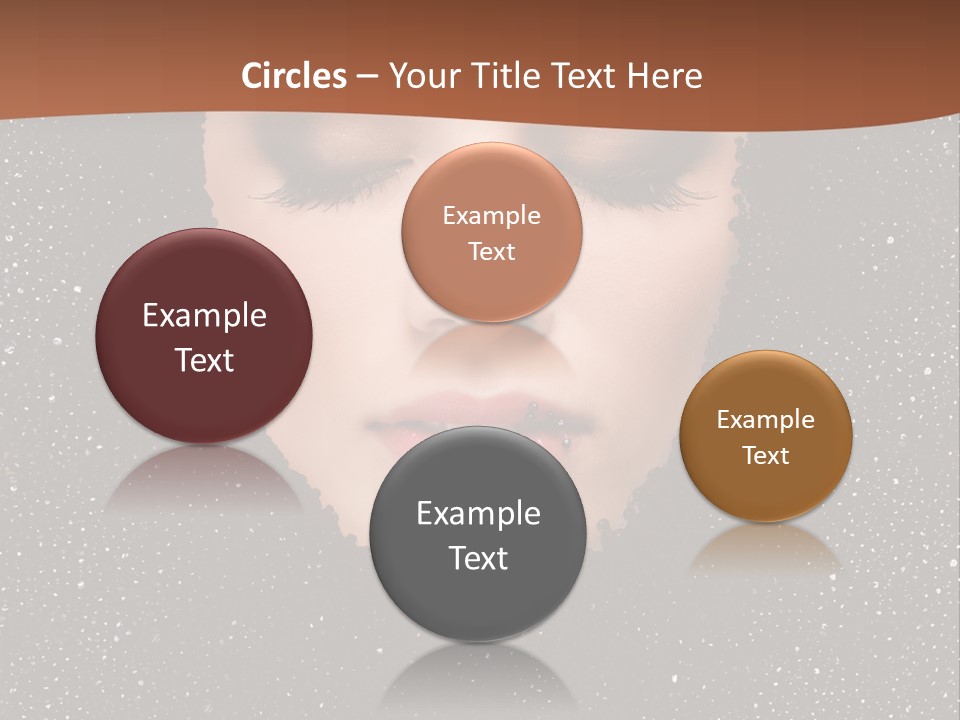 Caviar Treatment PowerPoint Template