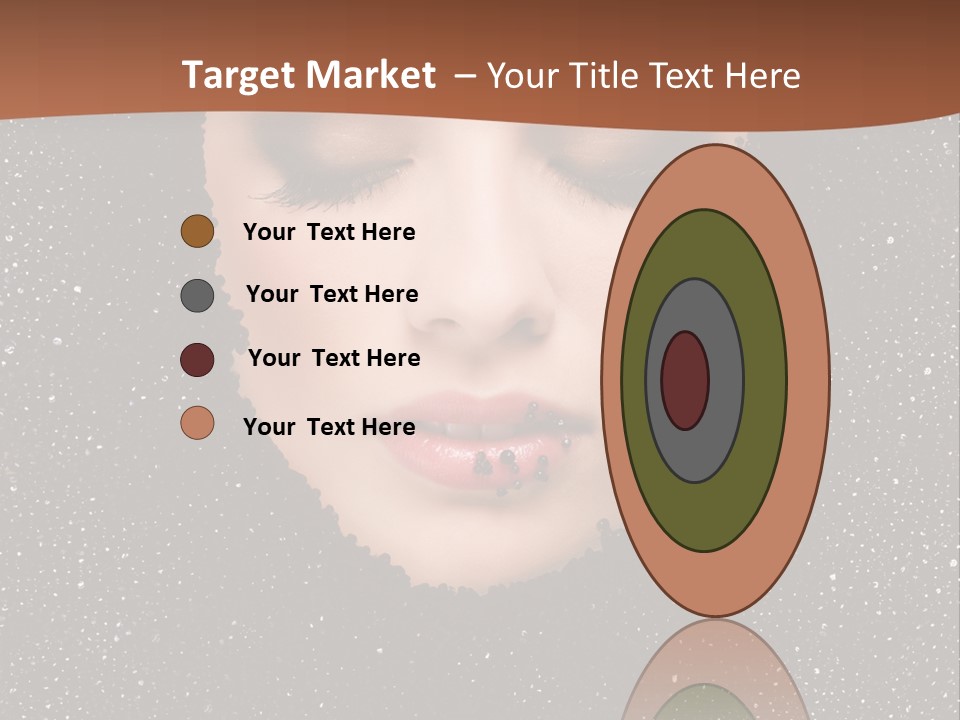 Caviar Treatment PowerPoint Template