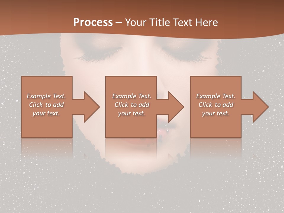 Caviar Treatment PowerPoint Template