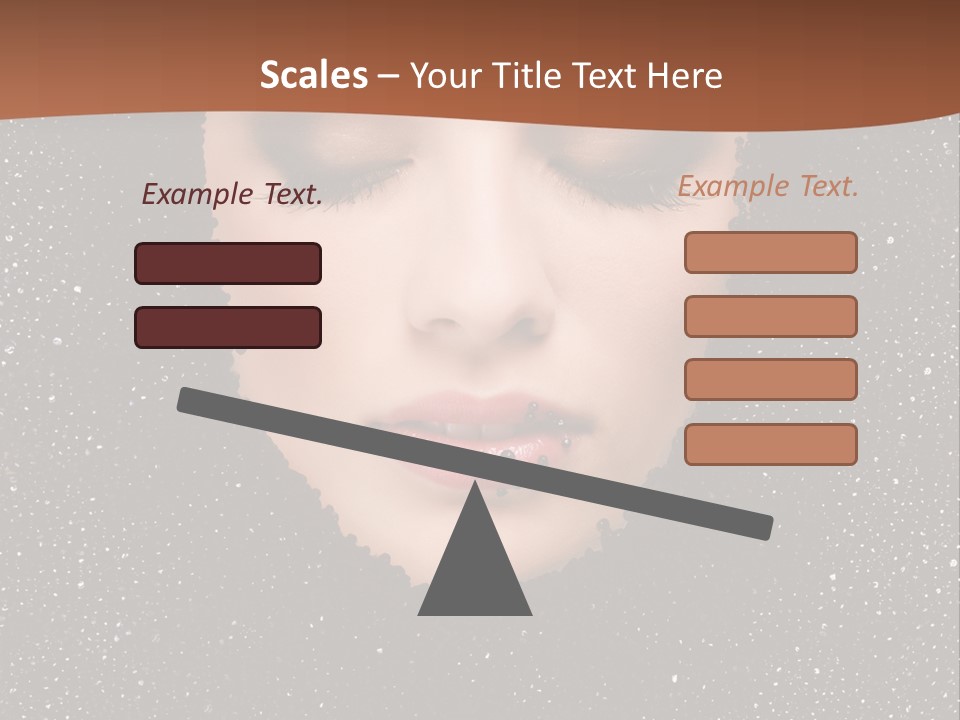Caviar Treatment PowerPoint Template