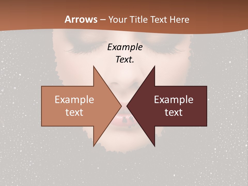 Caviar Treatment PowerPoint Template