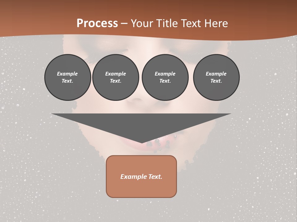 Caviar Treatment PowerPoint Template