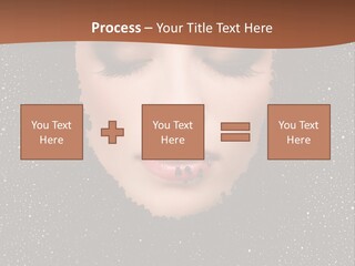Caviar Treatment PowerPoint Template
