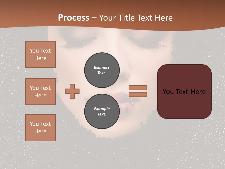 Caviar Treatment PowerPoint Template
