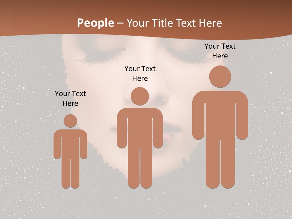 Caviar Treatment PowerPoint Template