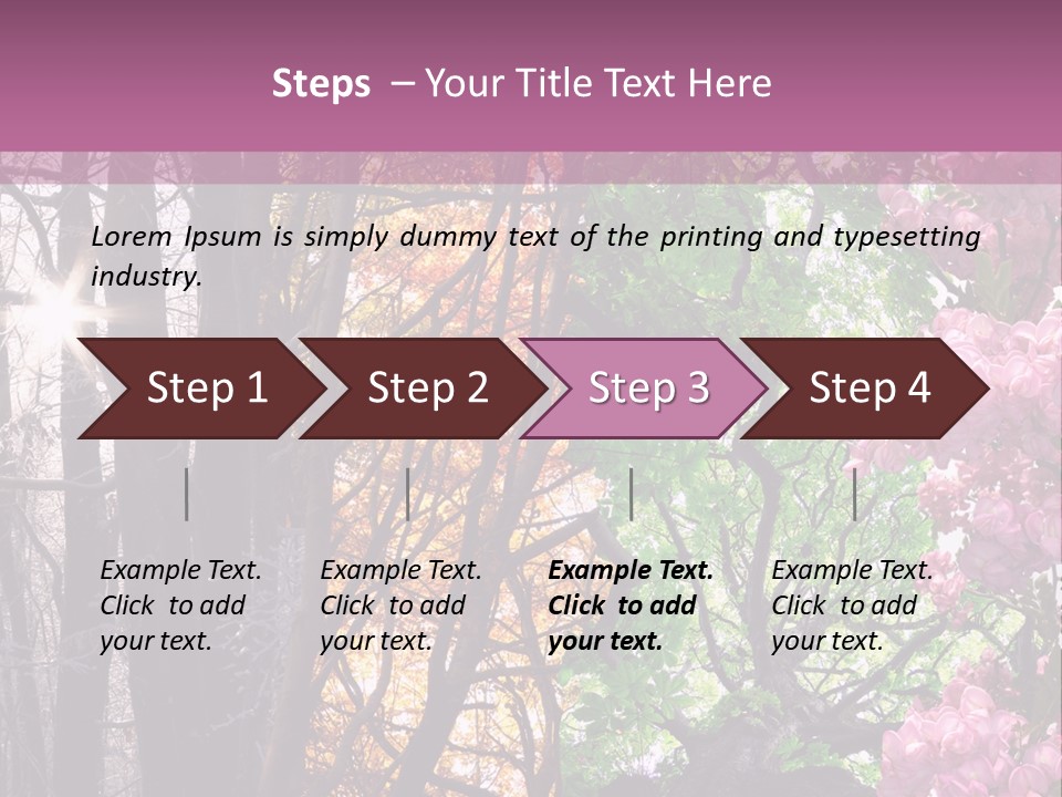 Summer Autumn Winter Spring PowerPoint Template