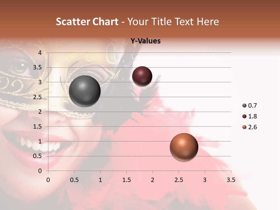 Mask Woman PowerPoint Template