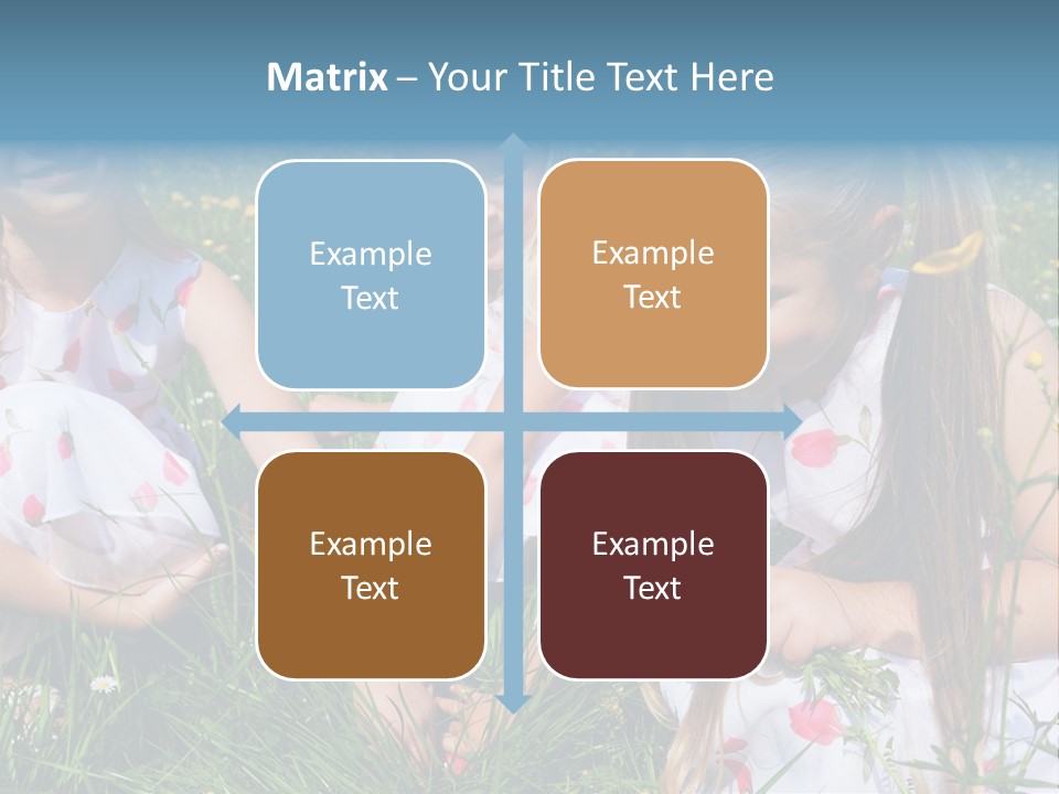 Spring For Children PowerPoint Template