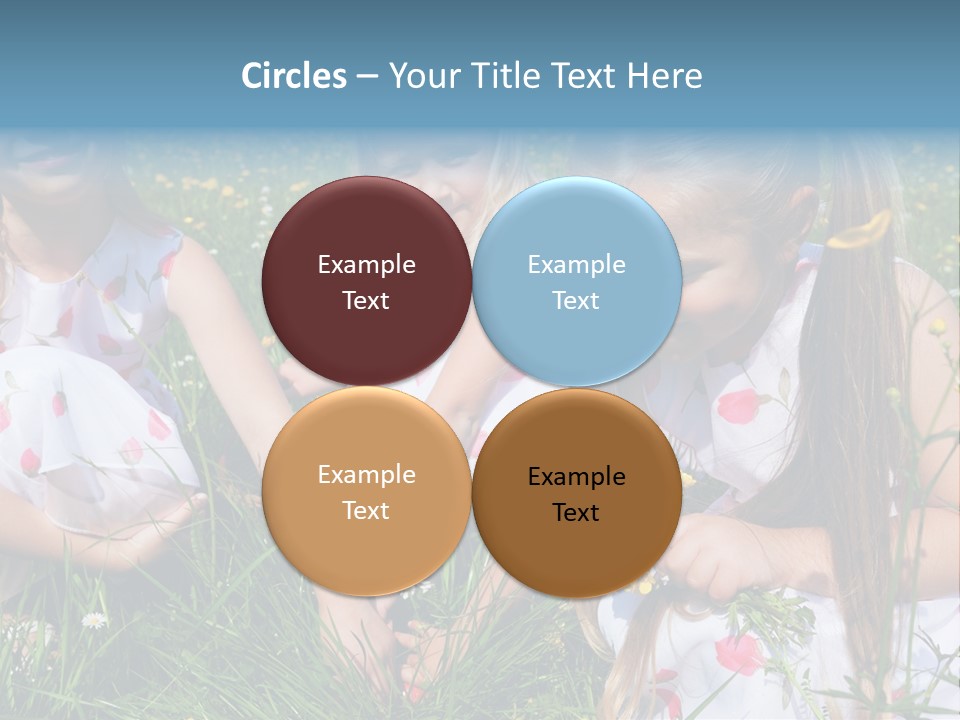 Spring For Children PowerPoint Template