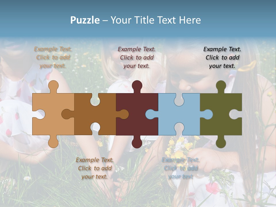 Spring For Children PowerPoint Template