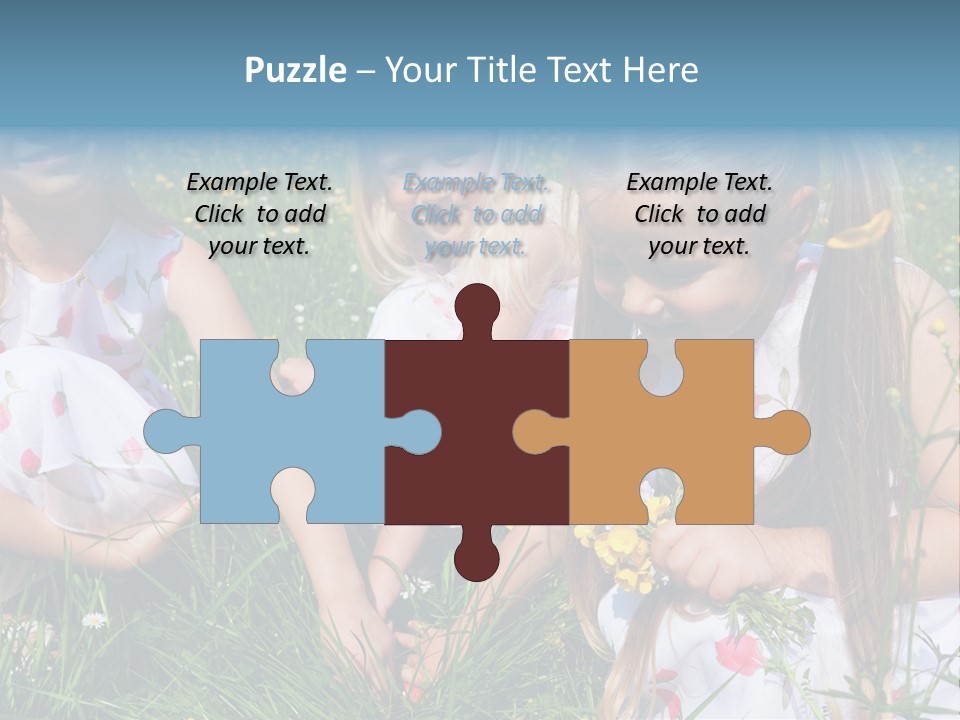 Spring For Children PowerPoint Template