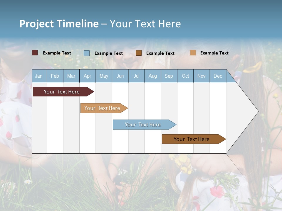 Spring For Children PowerPoint Template