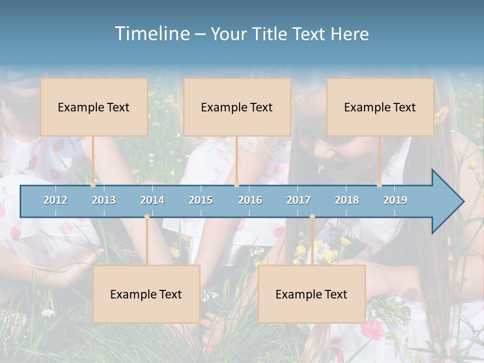 Spring For Children PowerPoint Template