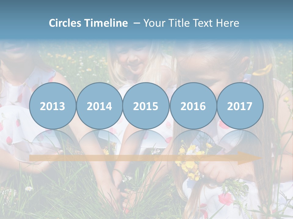 Spring For Children PowerPoint Template