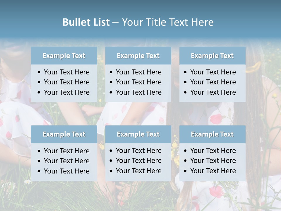 Spring For Children PowerPoint Template