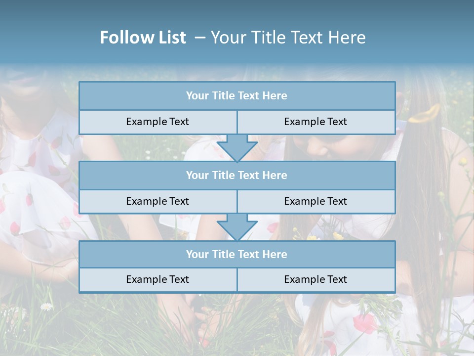 Spring For Children PowerPoint Template