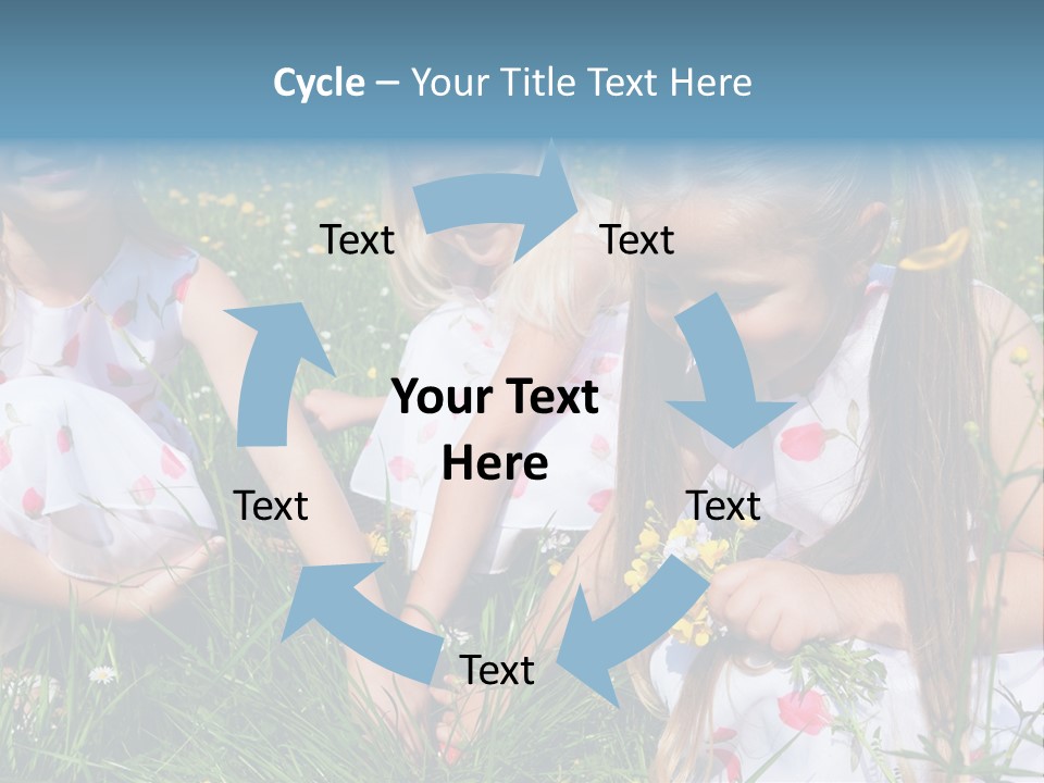 Spring For Children PowerPoint Template