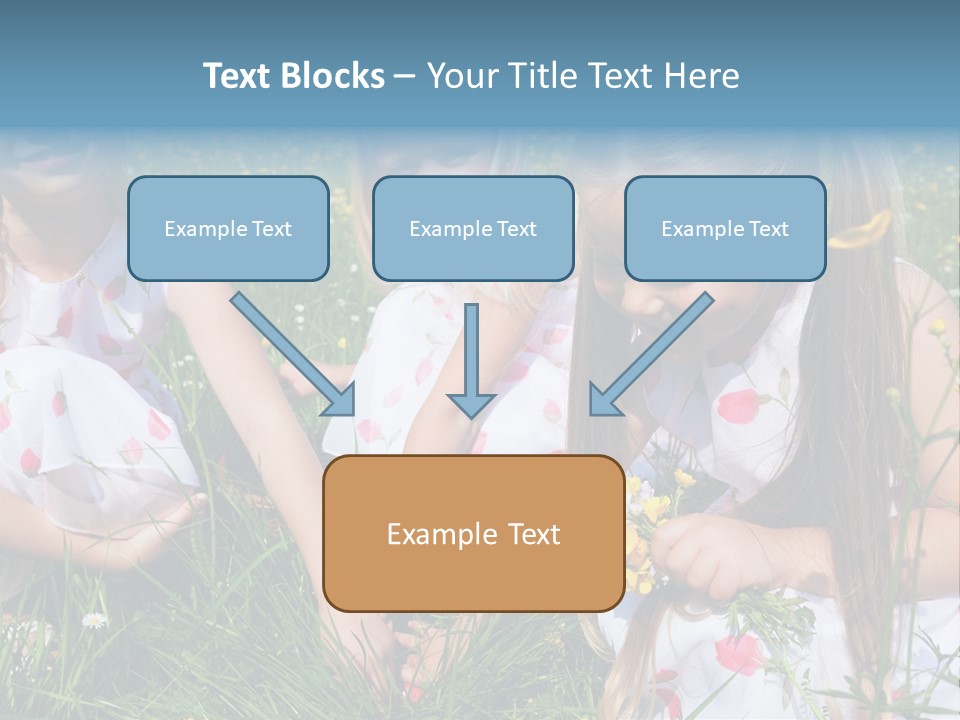 Spring For Children PowerPoint Template